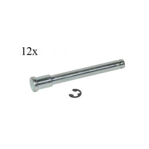 Klocki hamulcowe długie uniwersalne 38 x 5mm 12szt