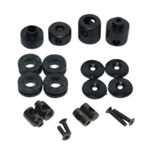 Czapki szyby przedniej Vespa Et2/Et4/Vespa Lx czarne oryginalne 445809