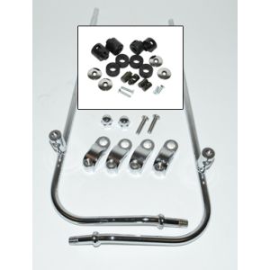 Zestaw montażowy szyby przedniej Vespa Lxv oryginalny 605089m