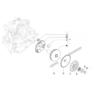 Wariator Vespa S 2-suwowy