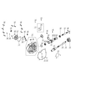 Wał napędowy Kymco MXU 150