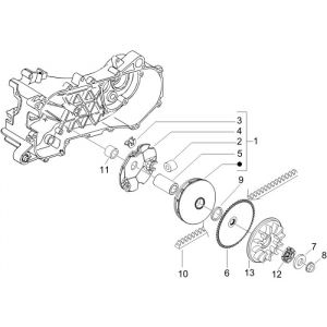 Wariator Vespa Sprint 2-suwowy