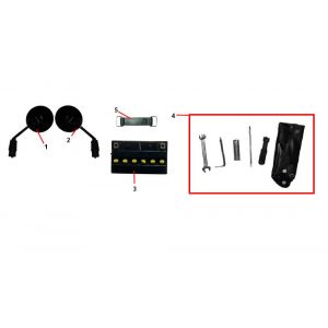 Bateria- Lusterka Riva Sport VX50S 4-suwowe