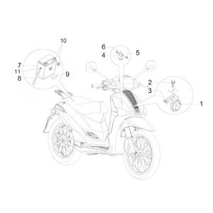 Bateria Piaggio Liberty 2-suwowa