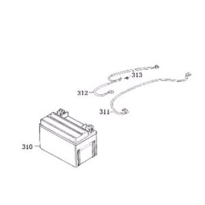 Accu AGM Retro Extra matowy czerwony