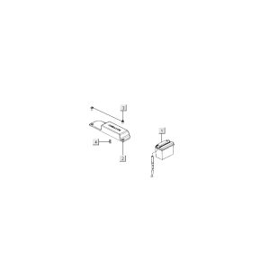 Bateria Kymco Nexxon 4-suwowy ciemnoszary