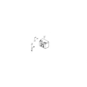 akumulator Kymco Super 8 4-suwowy (2007-2009) Czerwony czarny