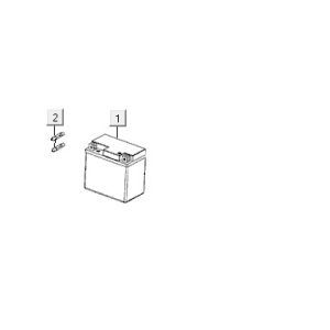 Bateria Kymco VP50 4t ac techo srebrny