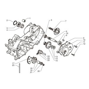 Oś tylna Beta Ark-tribe AC biała 2009 2-suwowa