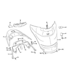 Backhandle Berini Speedy 4-suwowy