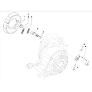 Tylny hamulec Vespa Elettrica 2018-2019