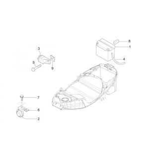 Bateria Piaggio Liberty 4-suwowa