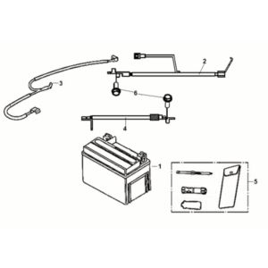 Battery - Tool Box Sym Symphony ST 125i LC E5