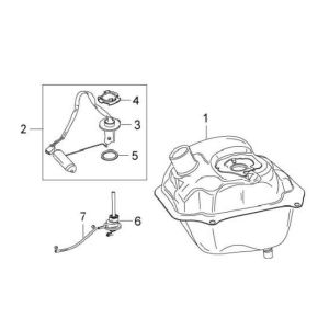 Zbiornik benzyny Berini Speedy 4-suwowy