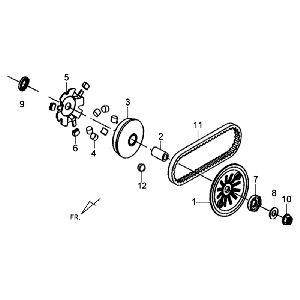Kołnierz ruchomy V Sym Orbit II (WH8018P) biały