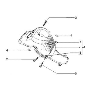Błotnik wewnętrzny Gilera Runner 180cc FXR 2-suwowy