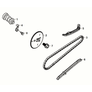 Cam shaft Sym Jet 14 125i AC E5 2021-2024