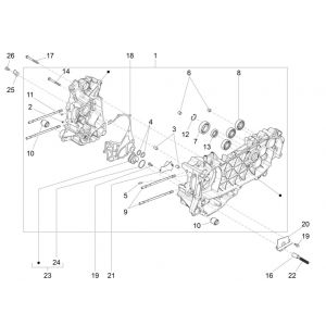 Carter Piaggio Liberty 125 4-suwowy 3V IE ABS (IGET Euro 5)