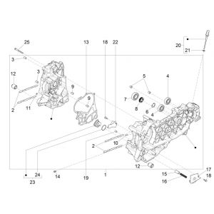 Carter Piaggio MP3 300 czyli E4 LT BIZNES - SPORT NOABS-ABS 2016 - 2018 (EMEA)