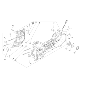 Wózek widłowy Piaggio NRG Power 50 2-suwowy LC Euro 4
