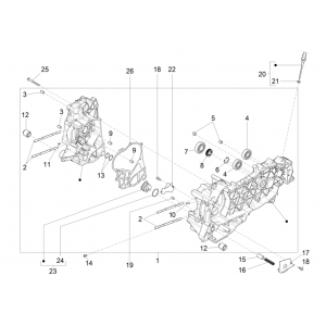 Carter Piaggio Beverly 300 HPE 4V ABS Euro 5 2021-2022