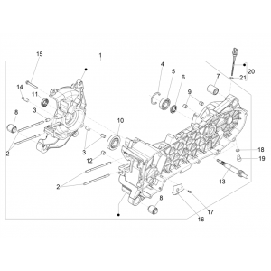 Carter Vespa Sprint 4-kołowy 3-biegowy (Euro4 IGET wtrysk)