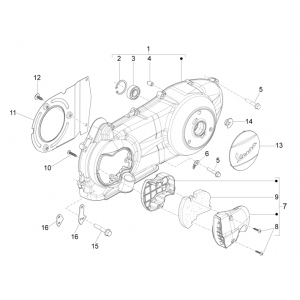 Pokrywa skrzyni korbowej Vespa GTS 250 ie 2005-2016 (bez ABS)