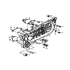 ROZRUSZNIK LEWEGO SKRZYNI KORBOWEJ SYM Orbit II E4