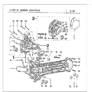 Skrzynia Korbowa Połówki A Peugeot Fox Deluxe Czarny