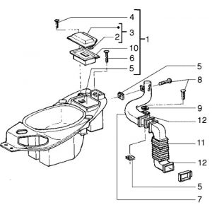 Buddybak Piaggio Liberty 2-suwowy do 2005