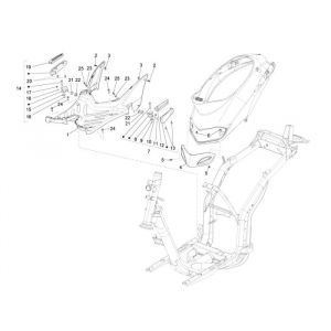 Płyta do biegania Piaggio Liberty 4-suwowa