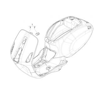 Podwozie/Rama Vespa Sprint 125 4T 3S IE ABS 