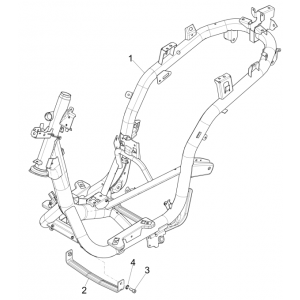 Podwozie Piaggio Medley 150 4T IE ABS E4 2016-2020 (EMEA)