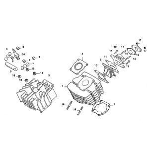 Cylinder Honda MTX-SH