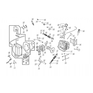 Cylinder Kymco Like od 2018-Cilinder Kymco Like vanaf 2018 zwart