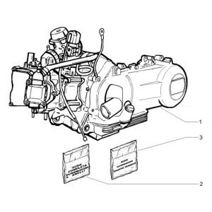 Silnik kompletny Gilera Runner 200cc VXR 4-suwowy 2006