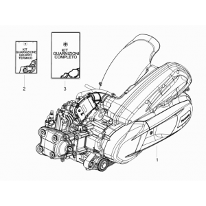 Silnik kompletny Piaggio Beverly 350 E3 Sport Touring 2013-2014
