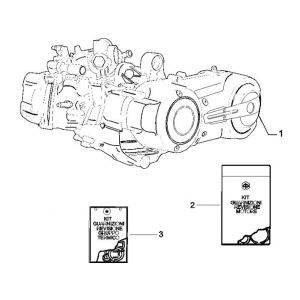 Silnik kompletny Piaggio Beverly 500 E3 2007-2012