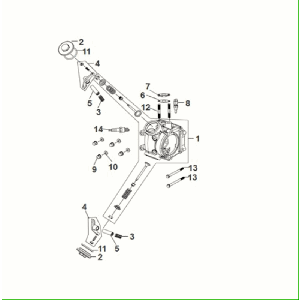 Głowica cylindra Sym Fiddle ll Euro 5