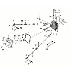 Cylinder Head Sym Orbit III 125i E5