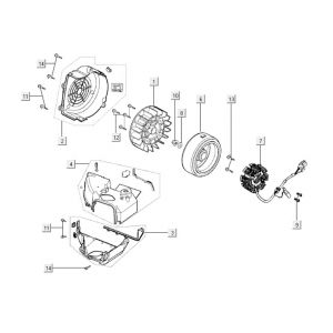 Alternator - Generator Kymco Like 125cc