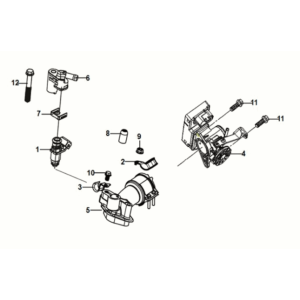 ECU set Sym Jet 14 125I AC E5 2021-2024