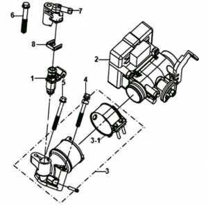 ECU Sym Jet 14 125I E4