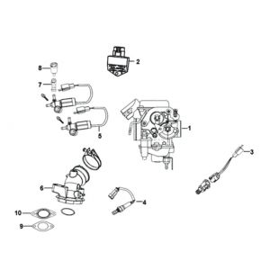 ECU Sym Symphony ST euro4 25 km