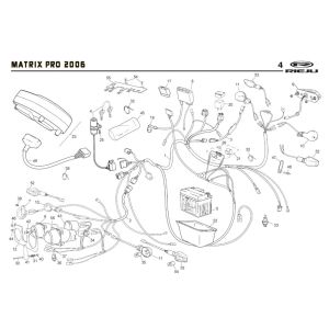 Części elektryczne Rieju Rs2 pro czarny 2009 2-suwowy