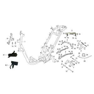 Ramka Berini Speedy 4-suwowa