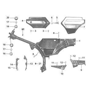 Rama Zundapp GTS 50 517-39L0