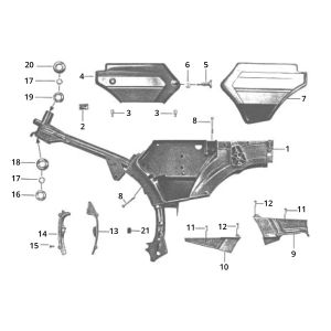 Rama Zundapp GTS 50 517-40L0