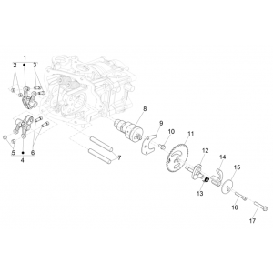 Wspornik do wyważania grup Piaggio Beverly 300 4T 4V HPE ABS E5 2021-2022 (EMEA)