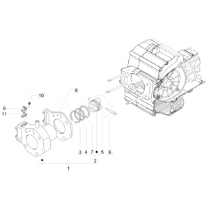 Grupa cylinder-tłok sworzeń Piaggio MP3 500 LT Business 2014-2016